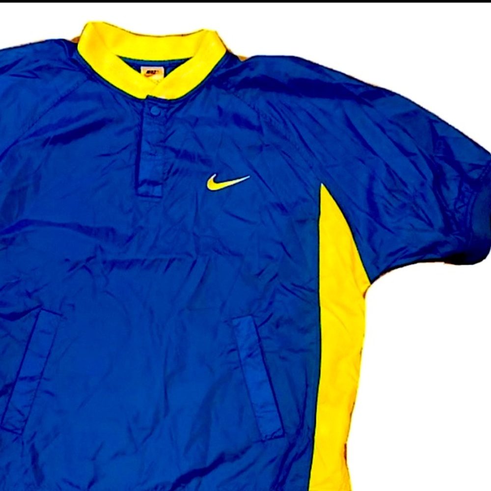 VINTAGE Y2K | NIKE SWOOSH | TRACK-JACKET | PULLOVER | SIZE M